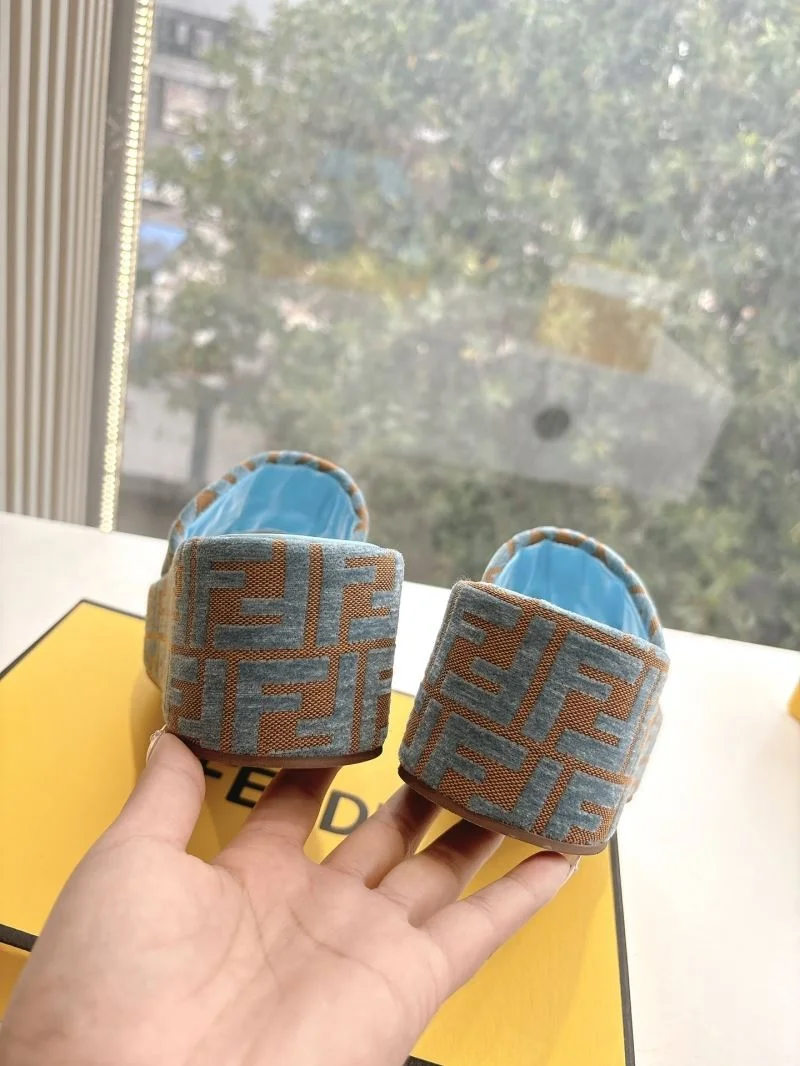 ZipUp Fendi Slippers 23391
