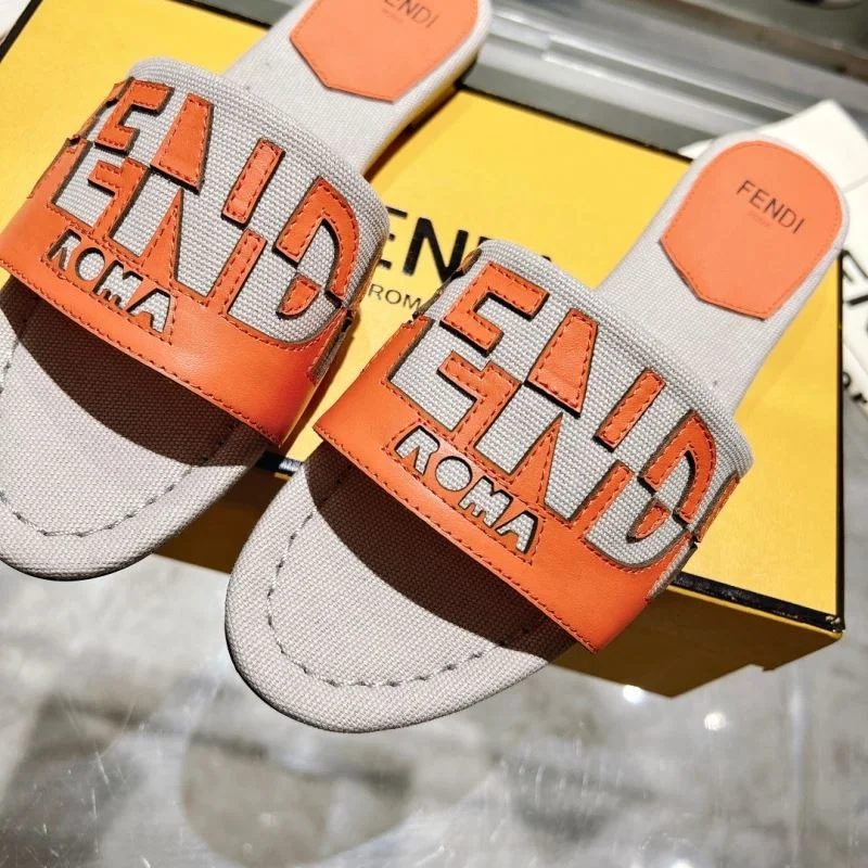 SmoothTexture Fendi Slippers 23384
