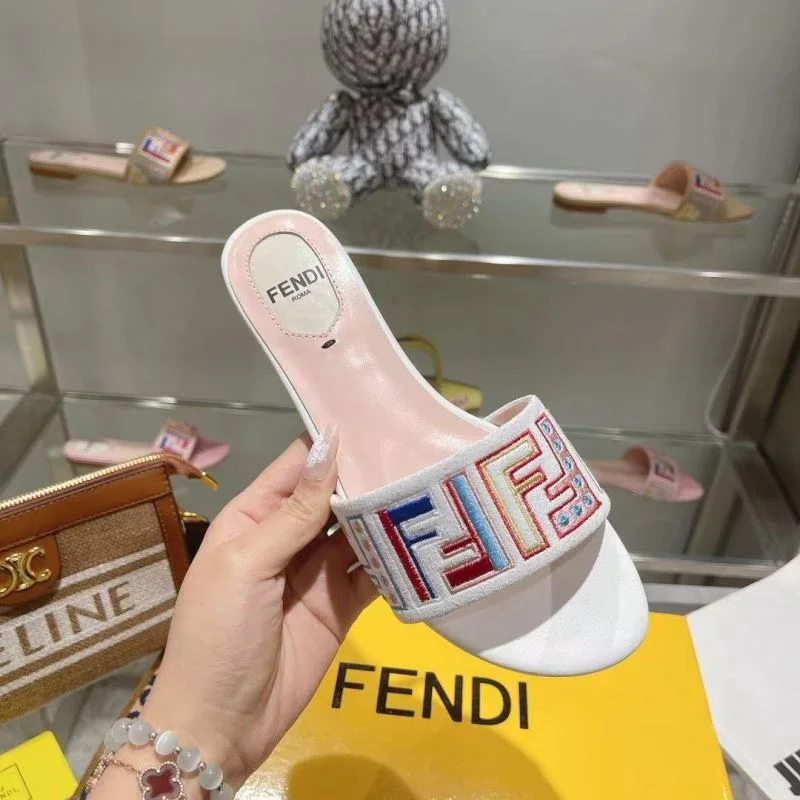 Seasonal Fendi Slippers 23371