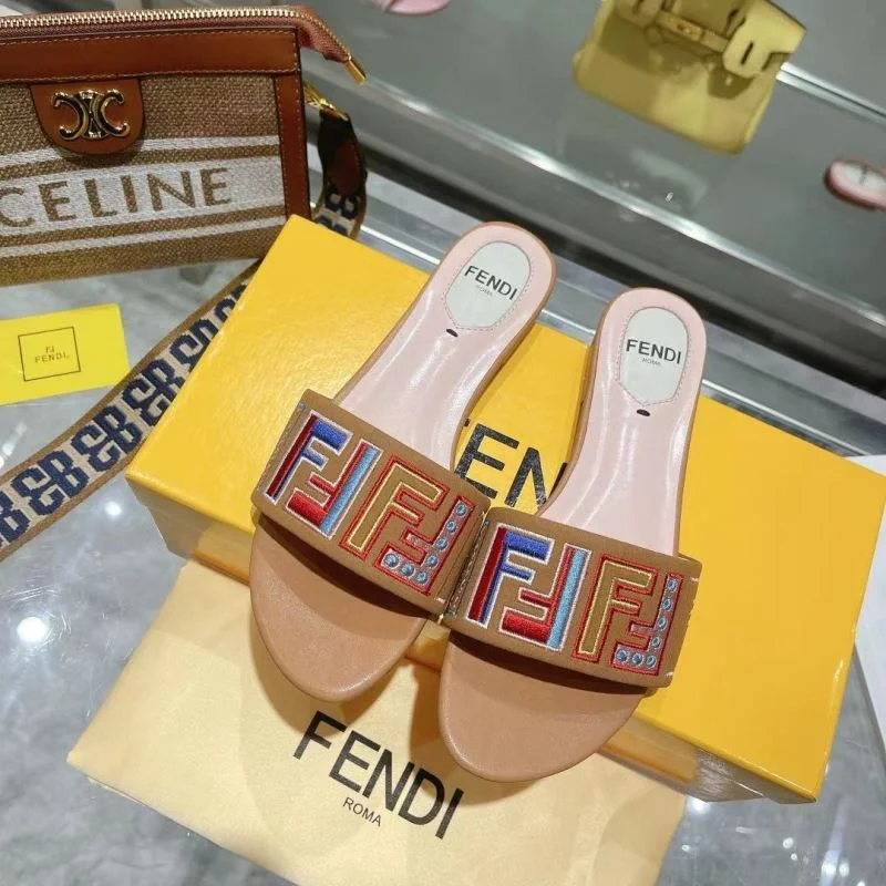Unisex Fendi Slippers 23373