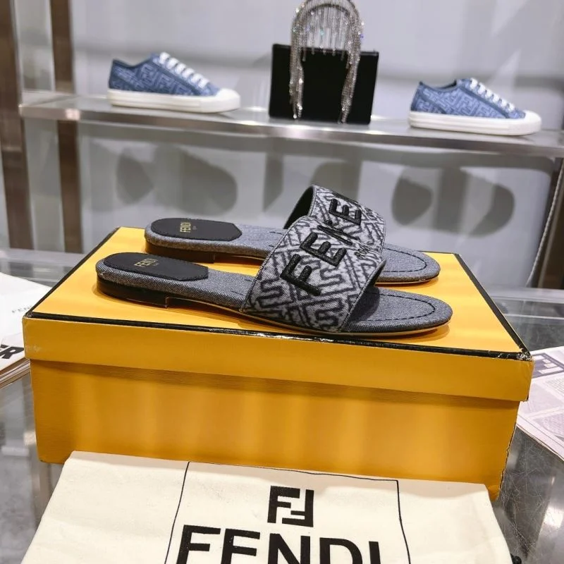 EyeCatching Fendi Slippers 23370