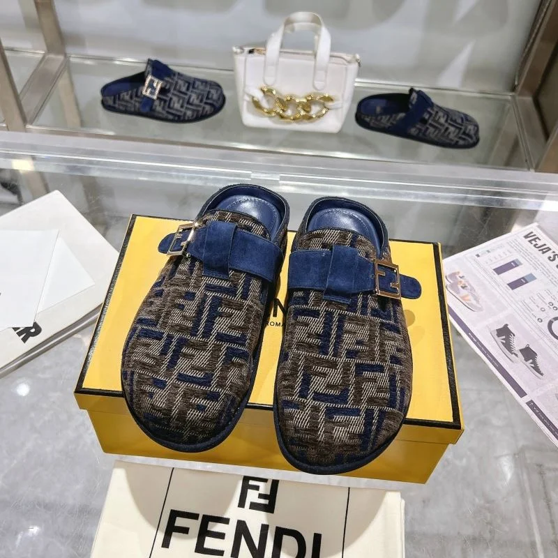 Fashionable Fendi Slippers 23346