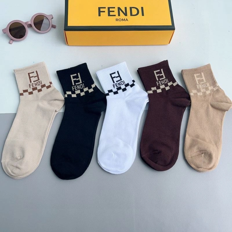 Minimalist Fendi Socks 273317