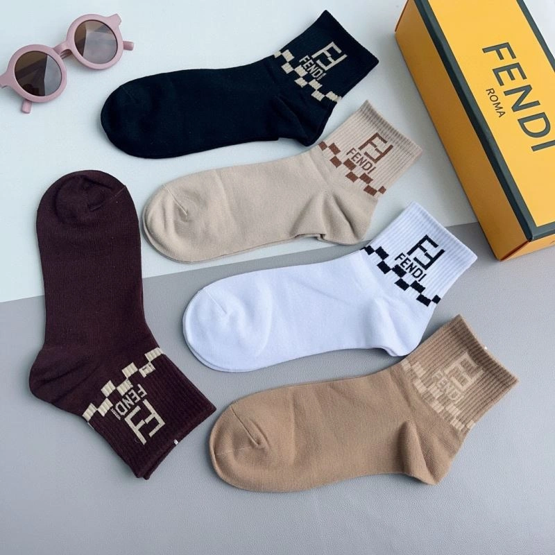 Minimalist Fendi Socks 273317