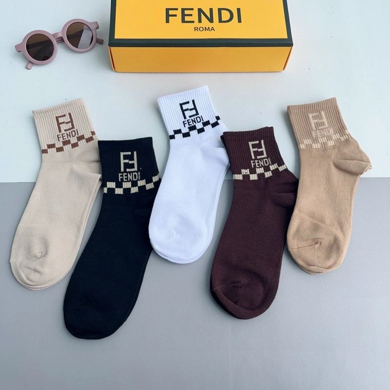 Minimalist Fendi Socks 273317