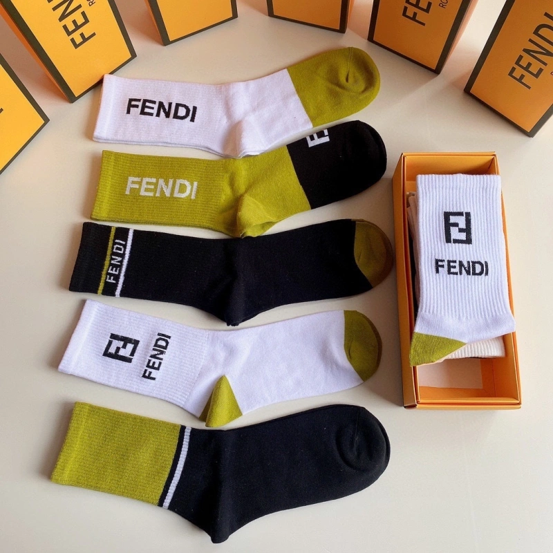 TravelReady Fendi Socks 274252