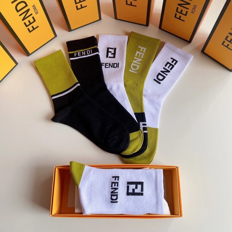 TravelReady Fendi Socks 274252