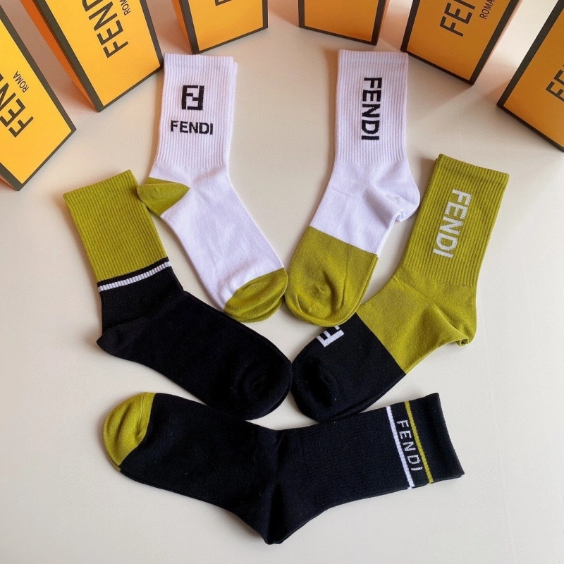 TravelReady Fendi Socks 274252