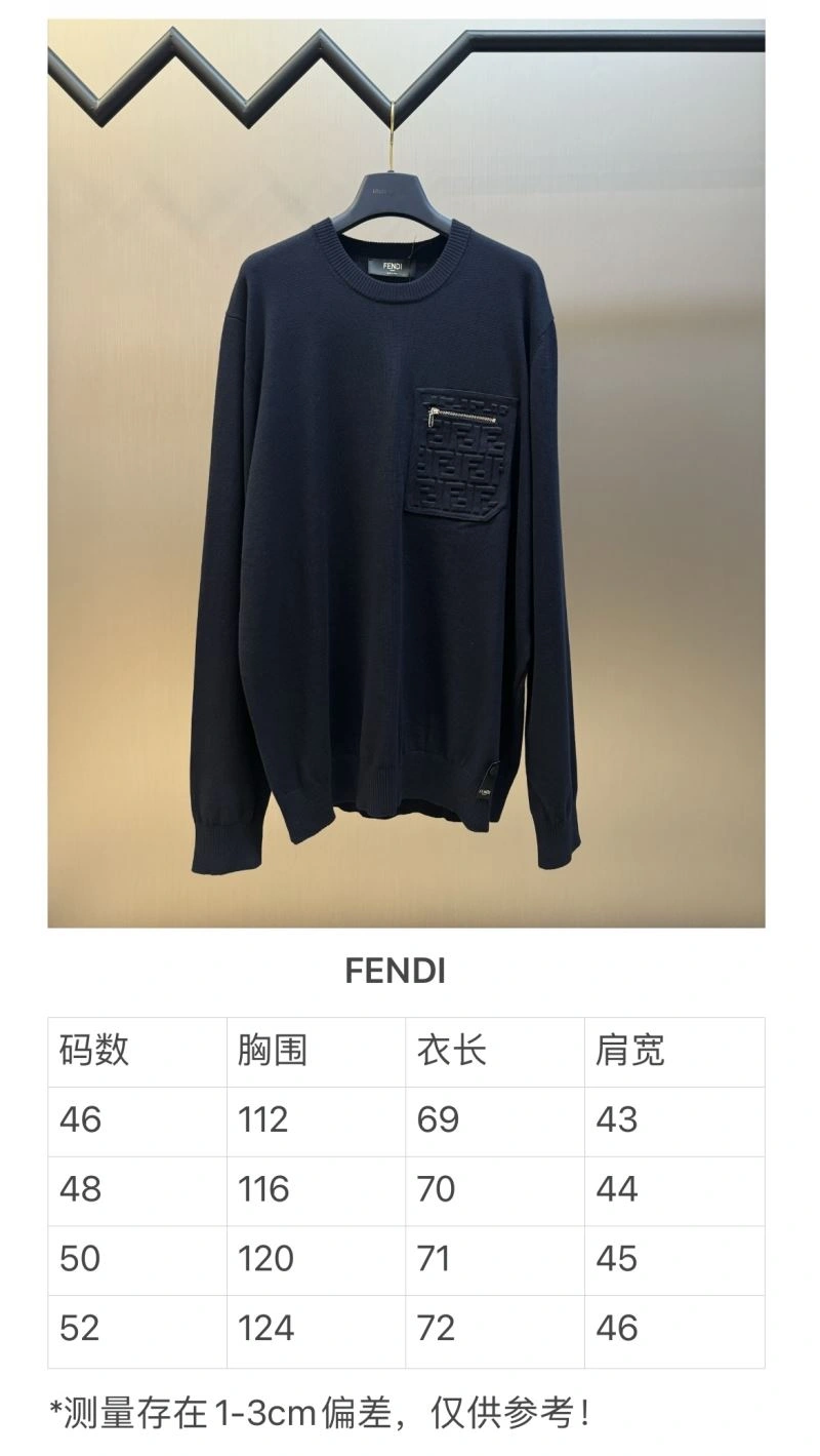 Fendi Sweaters MoistureWicking 123087