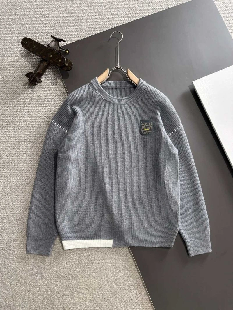 Fendi Sweaters Breathable 123085