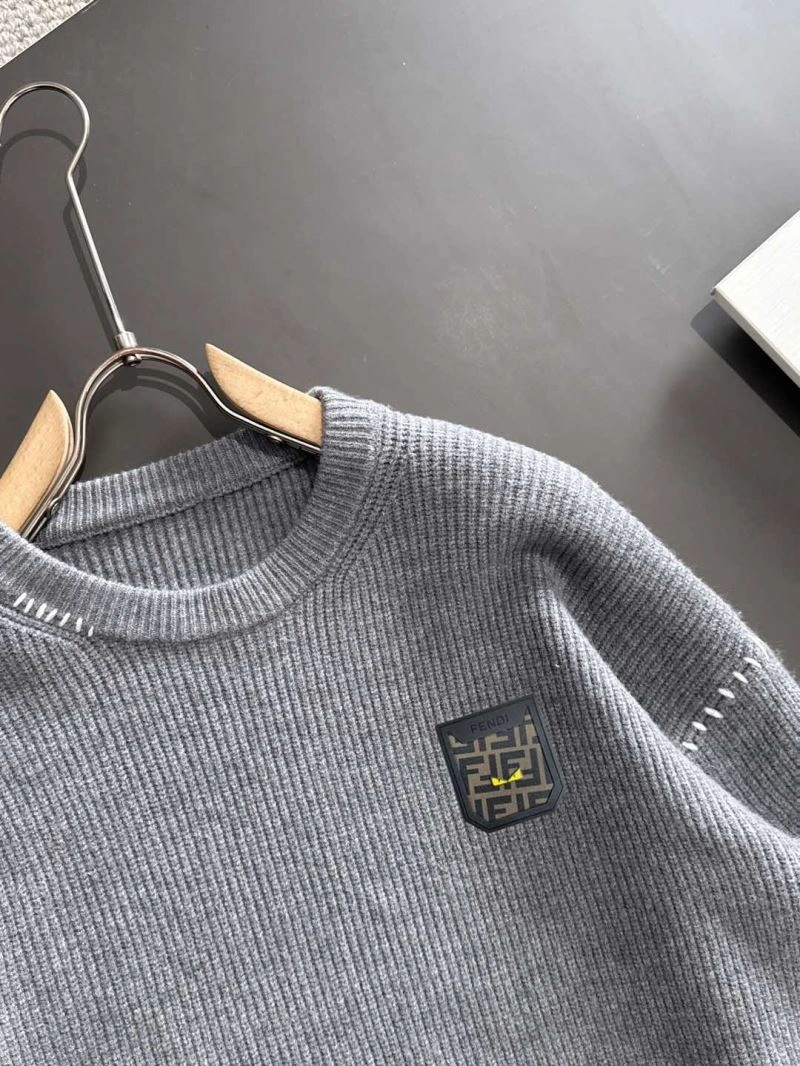 Fendi Sweaters Breathable 123085