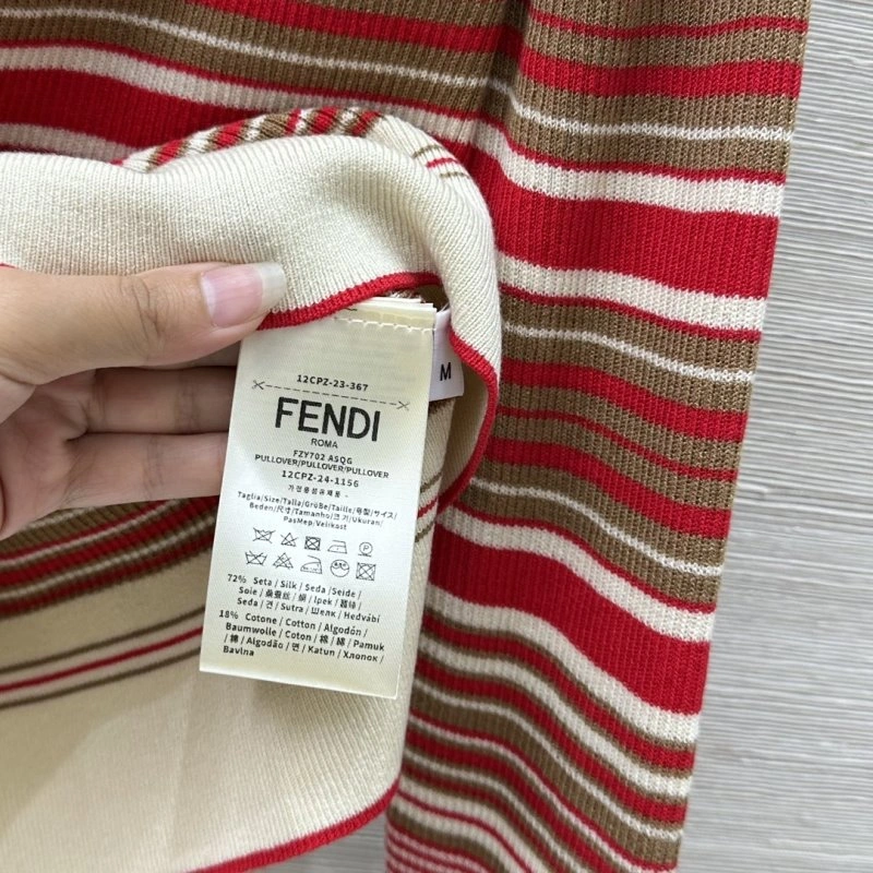 Fendi Sweaters Breathable 120558