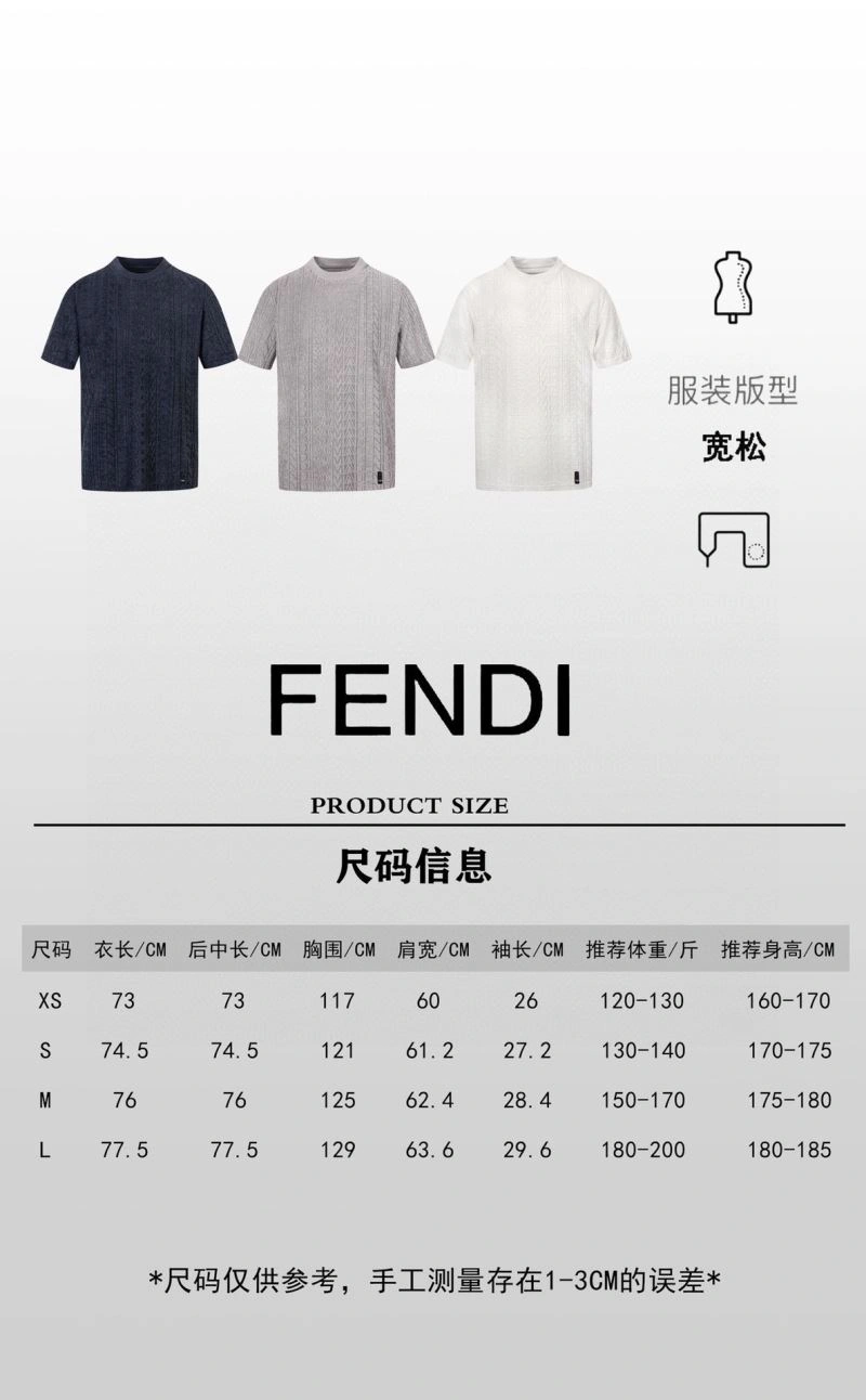 WellDesigned Fendi T-Shirts 123081