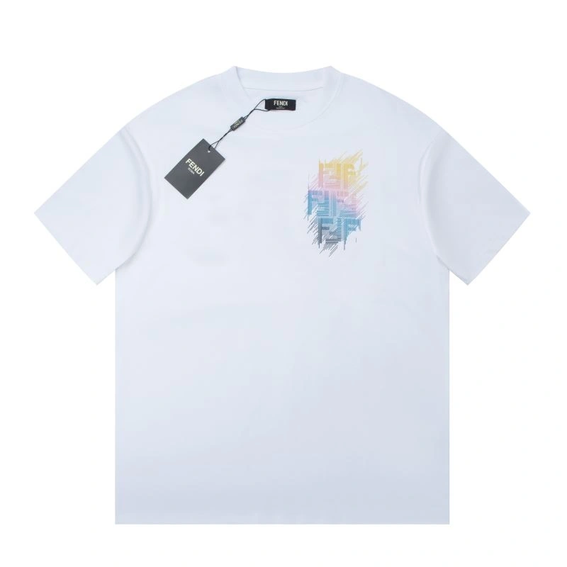 Fendi T-Shirts SmoothTexture 123080