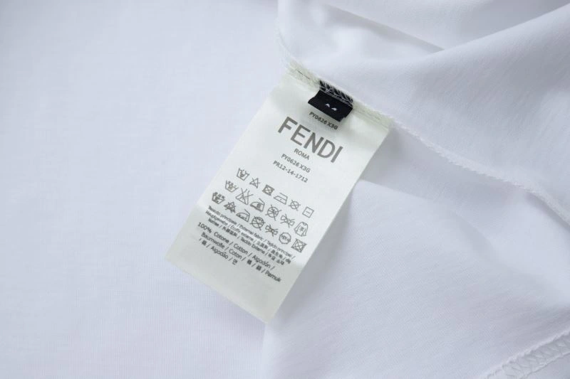 Fendi T-Shirts SmoothTexture 123080