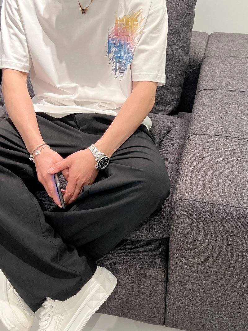 Fendi T-Shirts SmoothTexture 123080