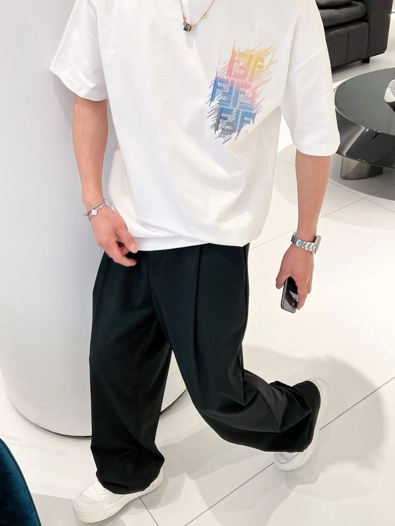 Fendi T-Shirts SmoothTexture 123080