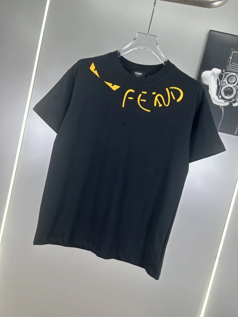 Fendi T-Shirts Breathable 123066