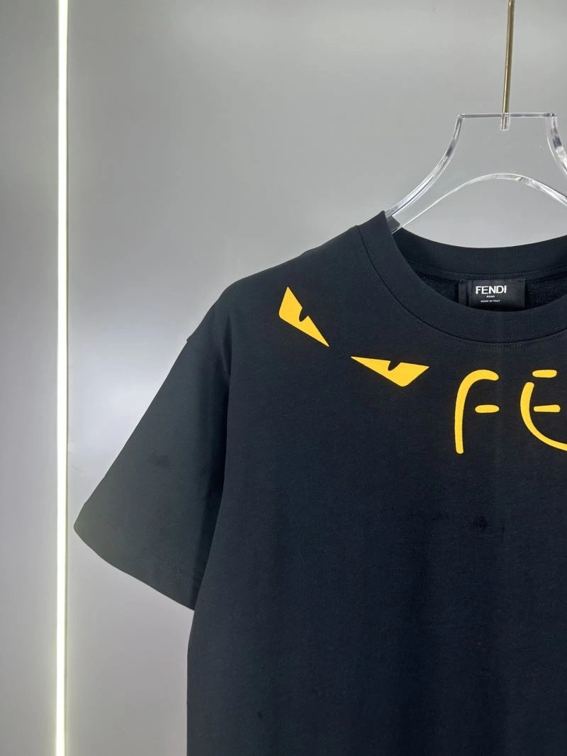 Fendi T-Shirts Breathable 123066