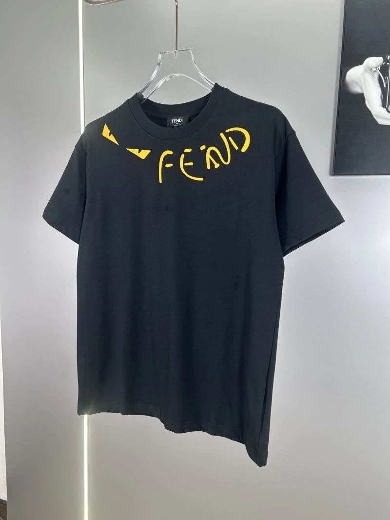 Fendi T-Shirts Breathable 123066