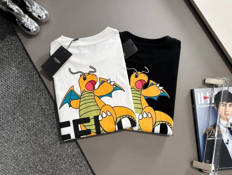 Fendi T-Shirts EasyMatch 123026