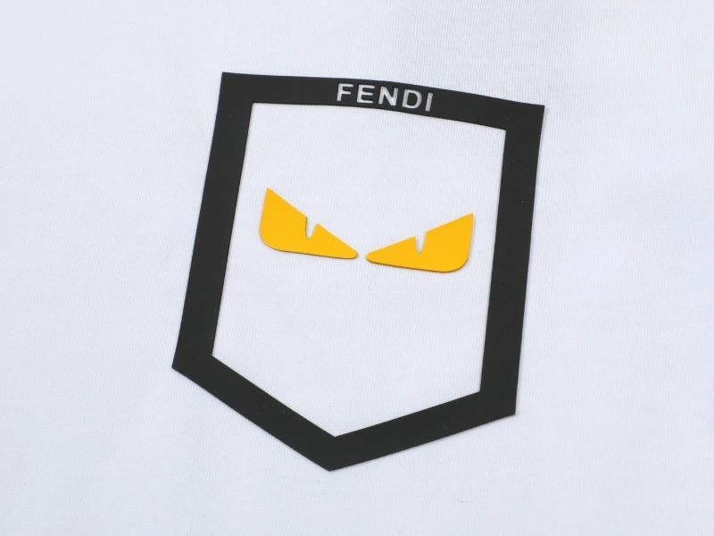 Fendi T-Shirts Breathable 123008