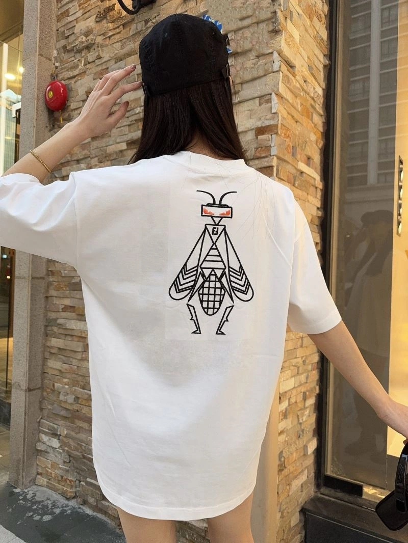 Fendi T-Shirts Minimalist 123007