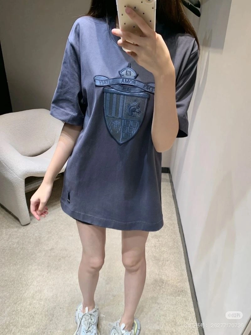 Fendi T-Shirts Compact 123004