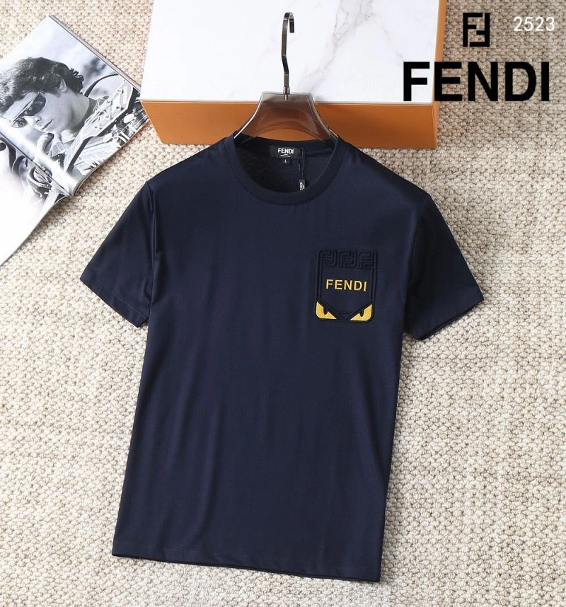 SmoothTexture Fendi T-Shirts 123363