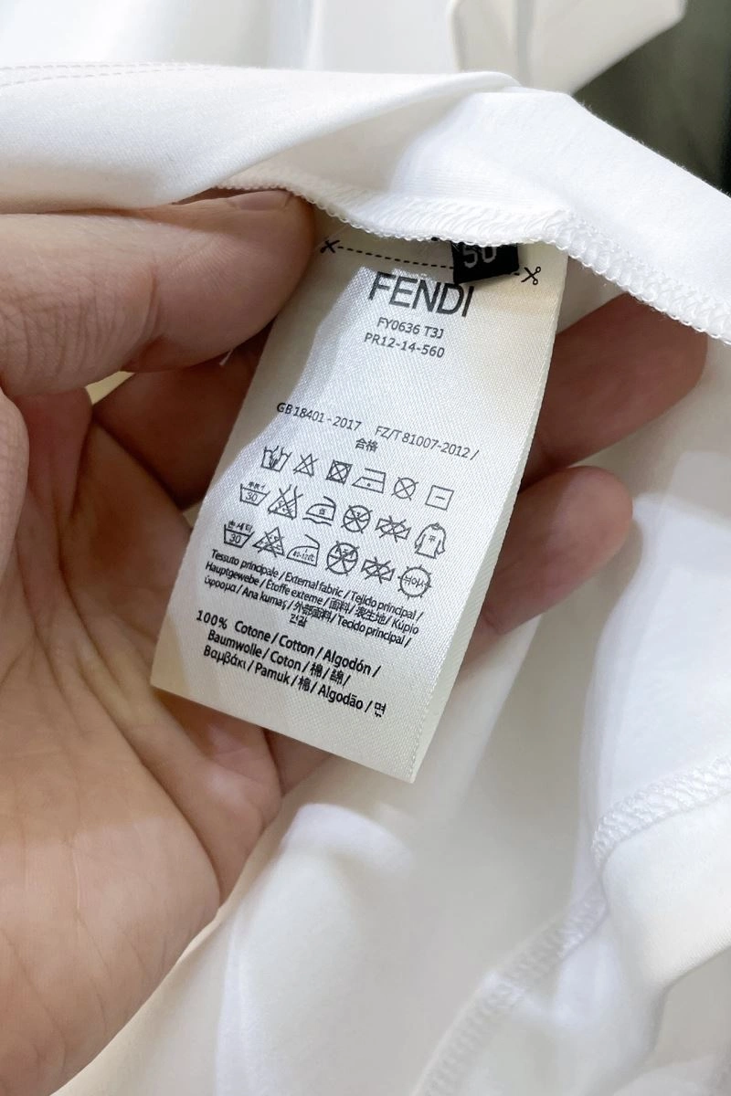 Fendi T-Shirts Flexible 123245