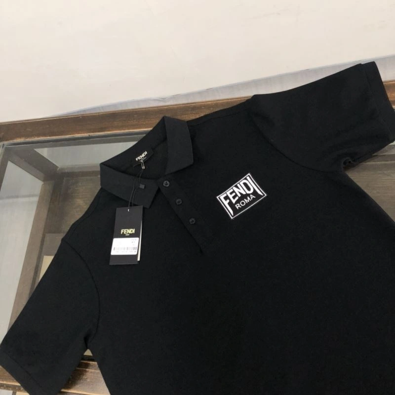 Fendi T-Shirts Breathable 123214