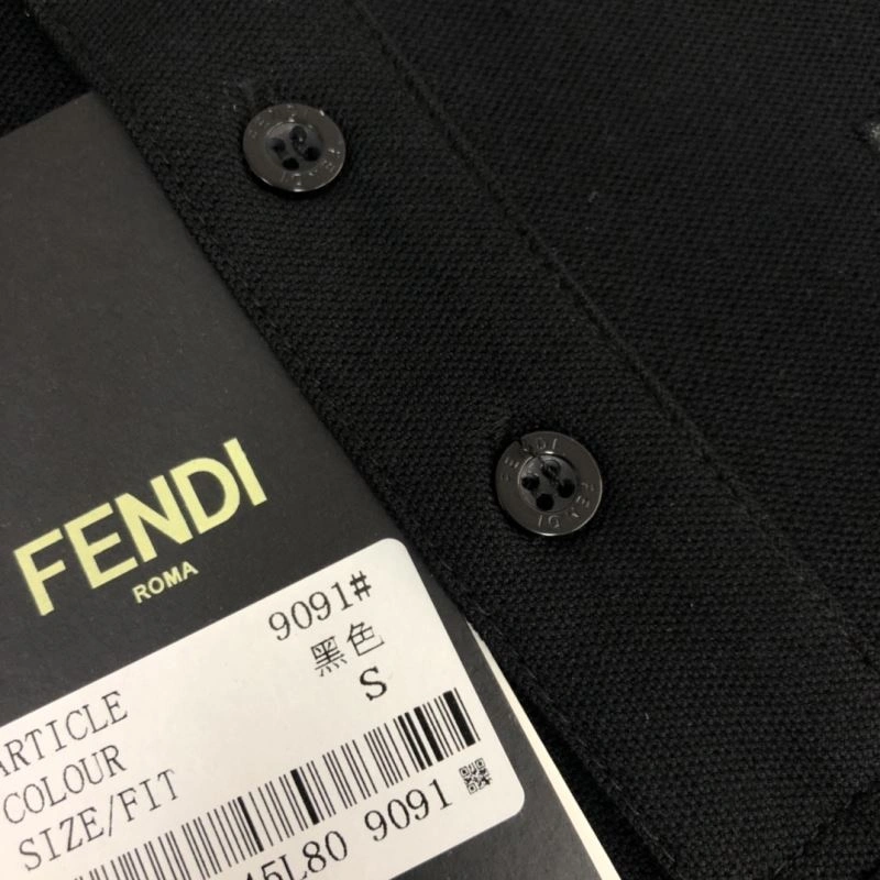 Fendi T-Shirts Breathable 123214