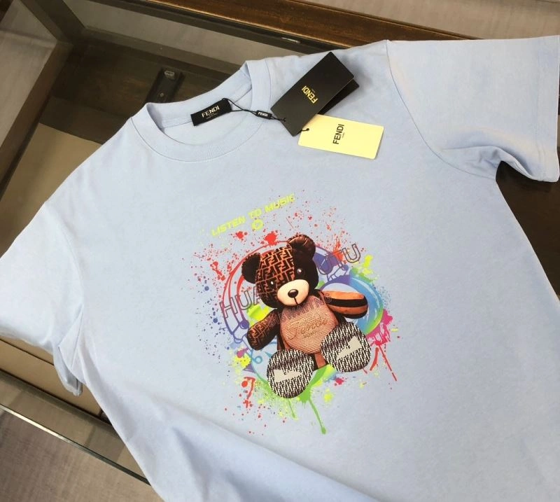 Fendi T-Shirts Vibrant 123208