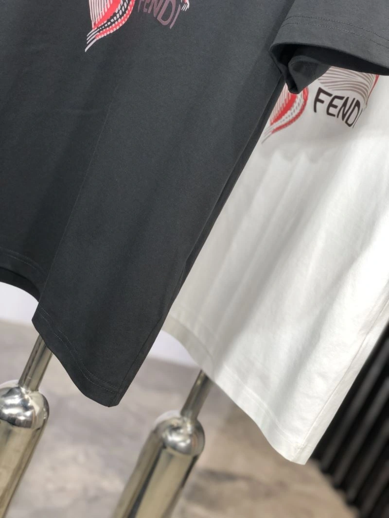 Fendi T-Shirts Stretchable 122835