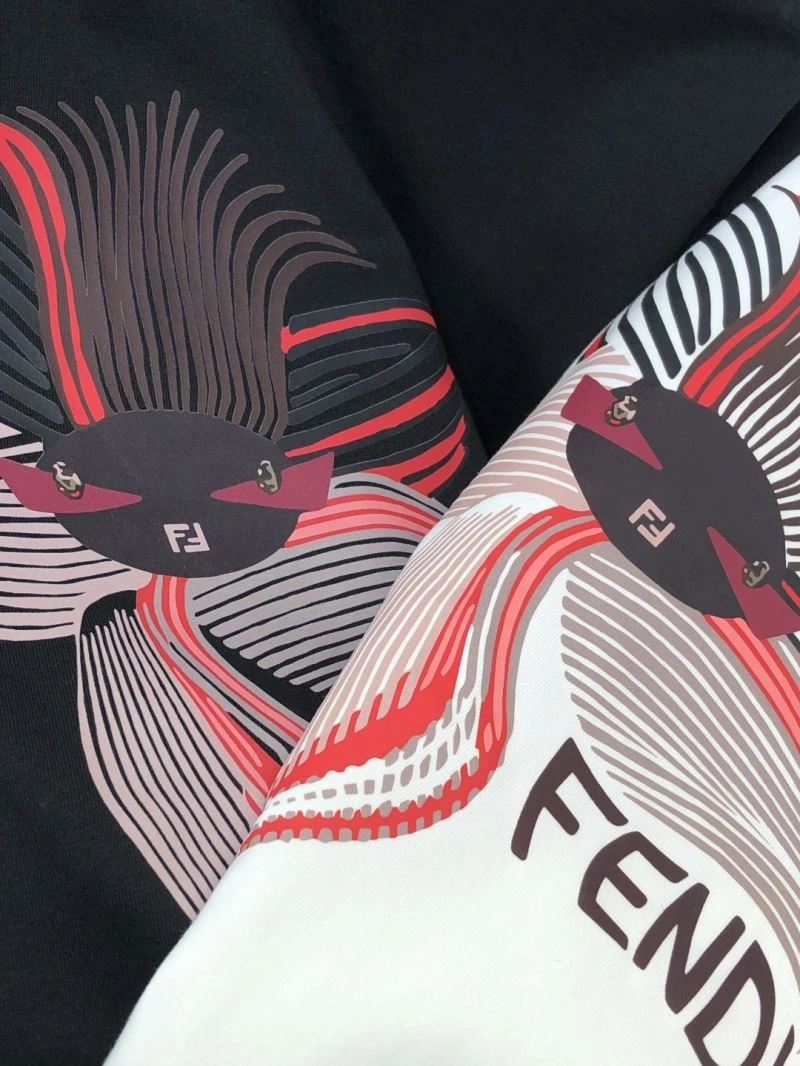 Fendi T-Shirts Stretchable 122835