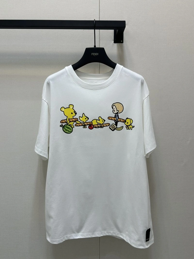 Refined Fendi T-Shirts 120382