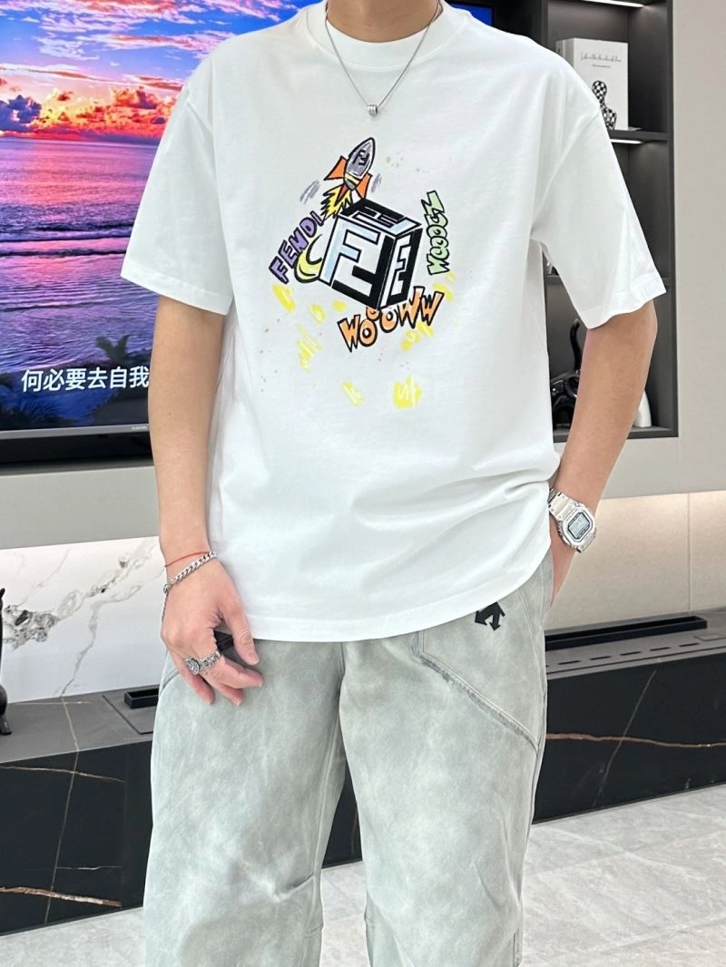 Fendi T-Shirts Stylish 122405