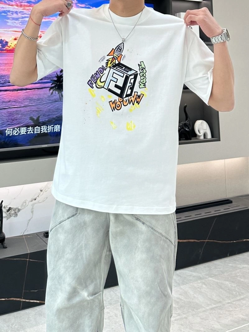 Fendi T-Shirts Stylish 122405