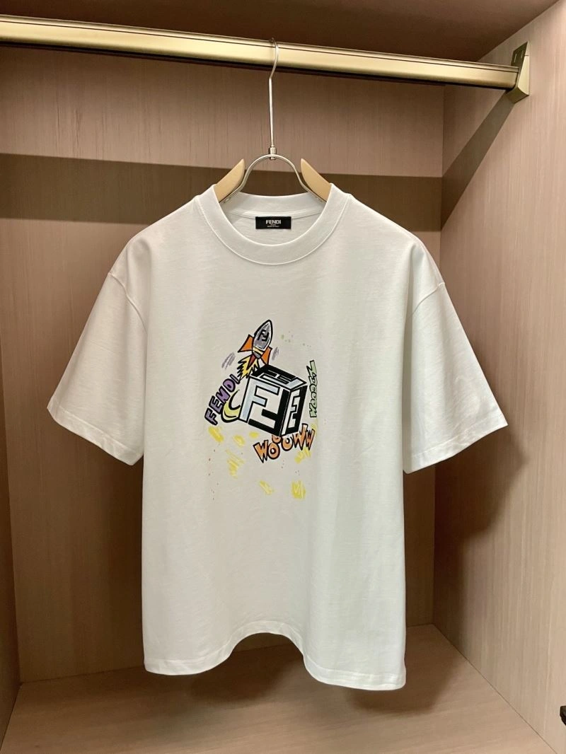 Fendi T-Shirts Stylish 122405