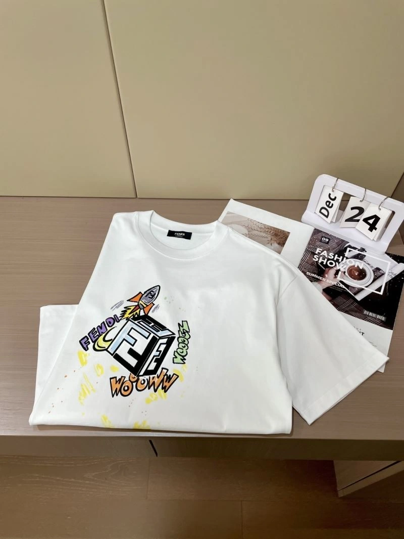 Fendi T-Shirts Stylish 122405