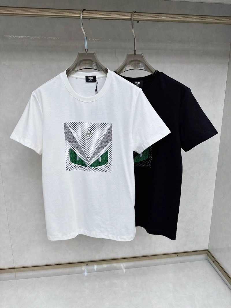 Vibrant Fendi T-Shirts 122273