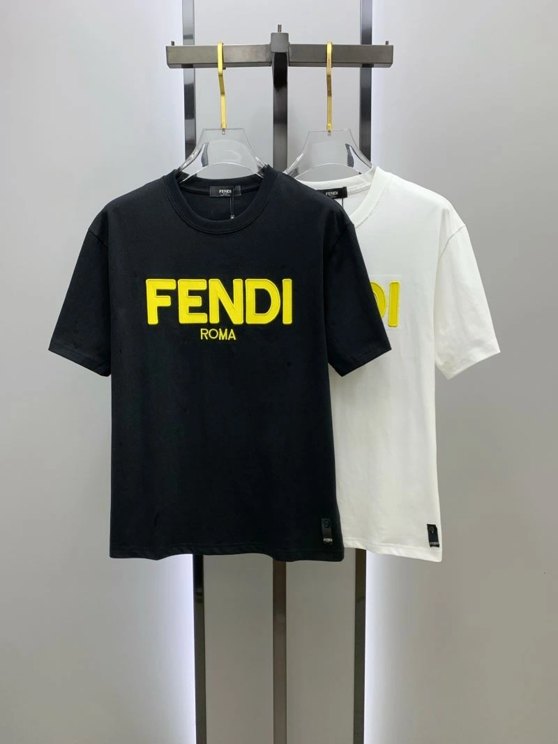 Fendi T-Shirts Refined 122217