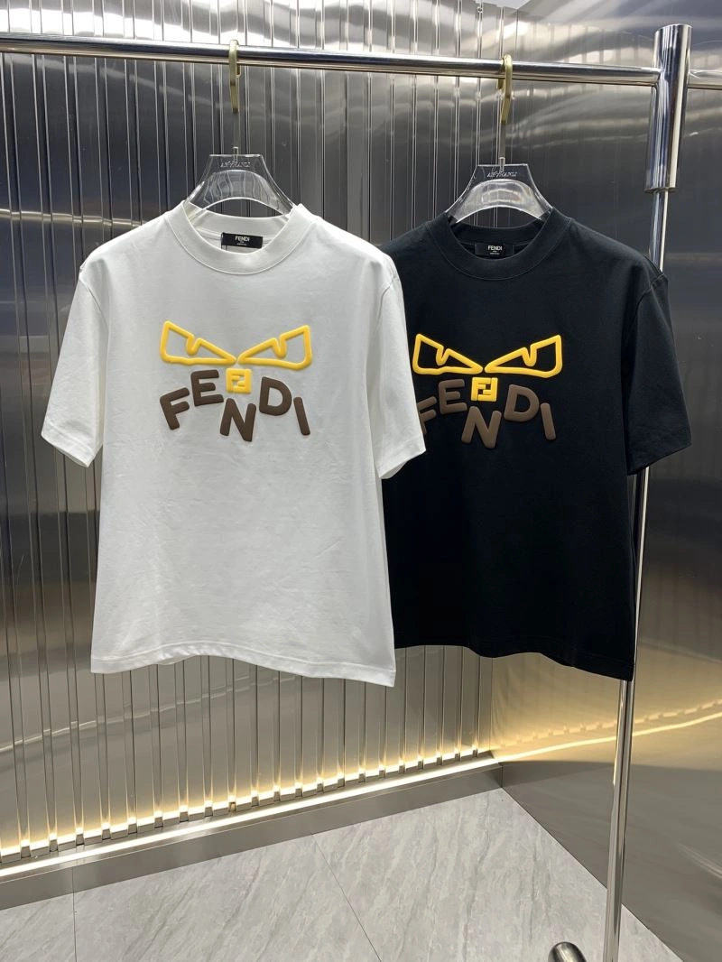 Fendi T-Shirts SmoothTexture 122042