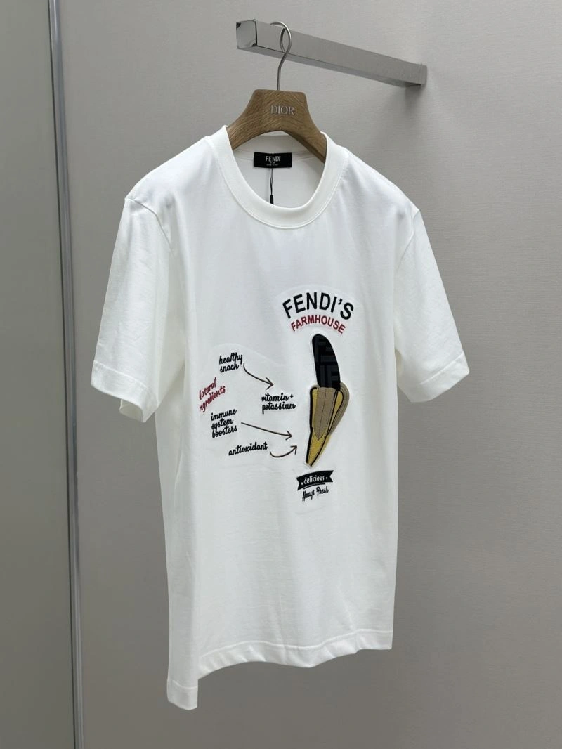 Unisex Fendi T-Shirts 121986