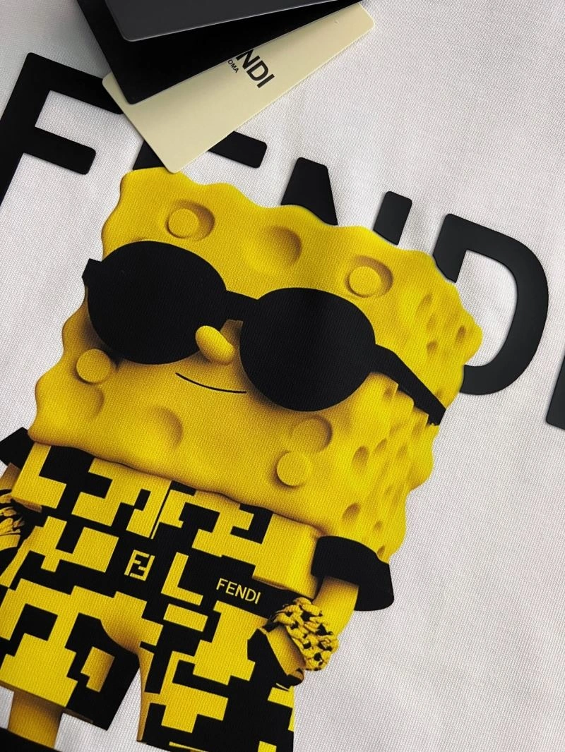 Vibrant Fendi T-Shirts 121987