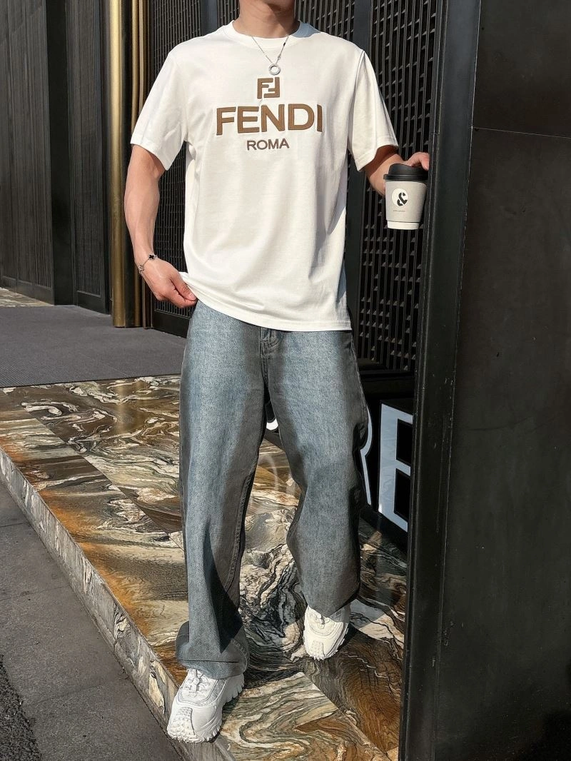 Fendi T-Shirts MultiPurpose 121968