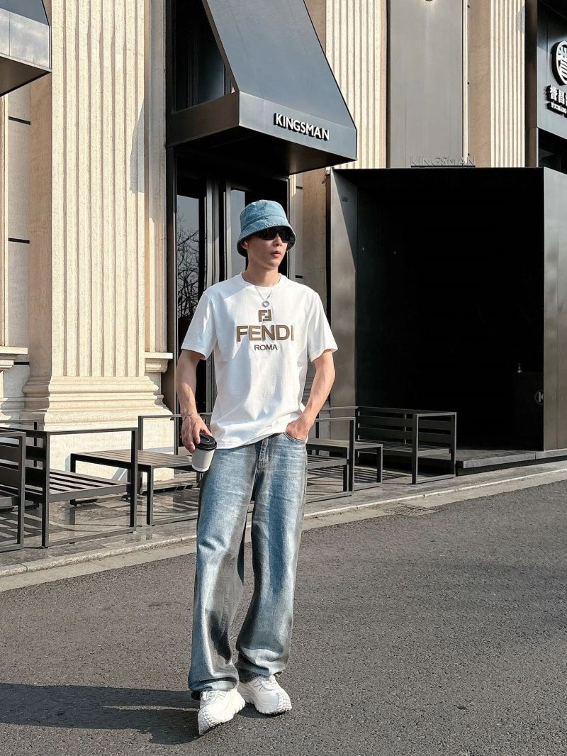 Fendi T-Shirts MultiPurpose 121968