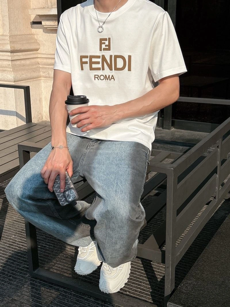 Fendi T-Shirts MultiPurpose 121968