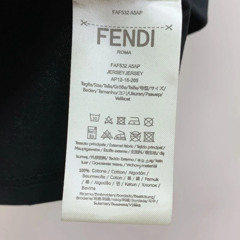 Fendi T-Shirts ZipUp 121929