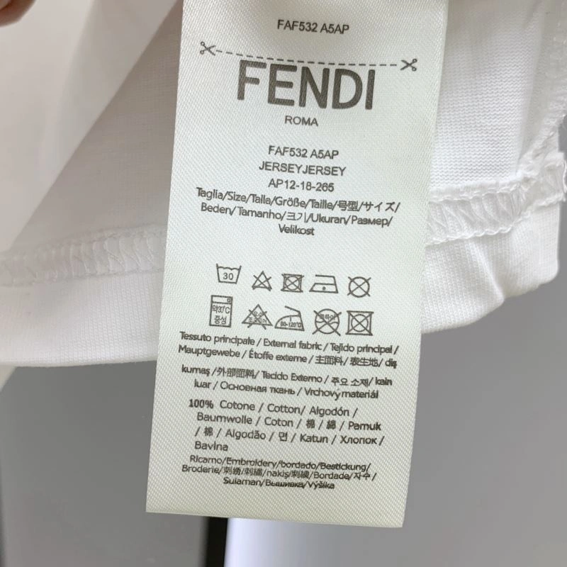 Fendi T-Shirts Classic 121876